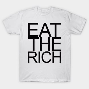 Eat The Rich, Black T-Shirt